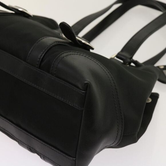 Prada Black Synthetic Tote Bag (Pre-Owned) - Picture 10 of 16